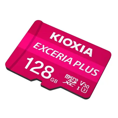 Kioxia Paměťová karta Exceria Plus (M303), 128GB, microSDXC, LMPL1M128GG2, UHS-I U3 (Class 10)