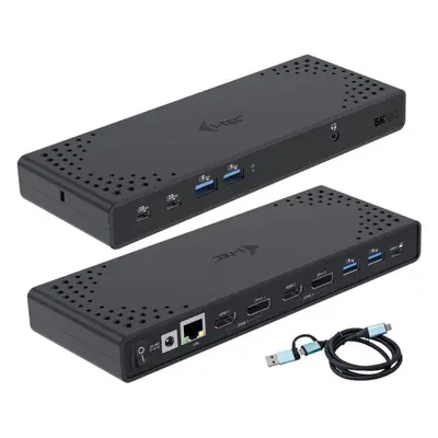 Dokovací stanice i-tec USB 3.0/USB-C/Thunderbolt Dual Display Docking Station, PD 100W