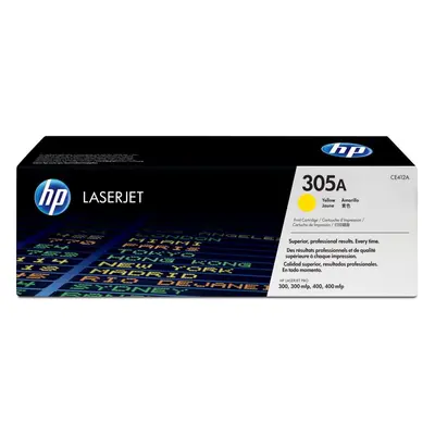 Toner HP CE412A č. 305A žlutý originální