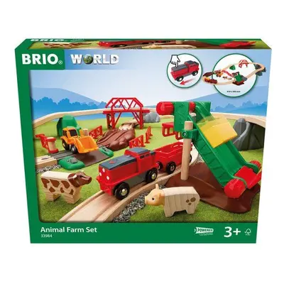 Vláčkodráha Brio World 33984 Hrací set zvířecí farma