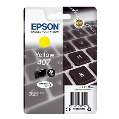 Cartridge Epson T07U440 č.407 žlutá