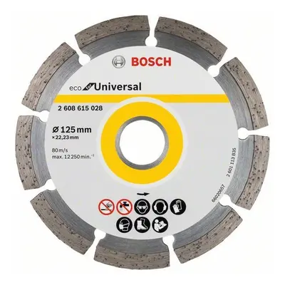 Diamantový kotouč BOSCH Universal 125x22.23x2.0x7mm 2.608.615.028