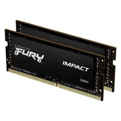 Operační paměť Kingston FURY SO-DIMM 16GB KIT DDR4 2666MHz CL15 Impact