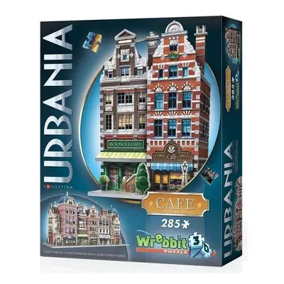 3D puzzle Wrebbit 3D puzzle Urbania: Kavárna 285 dílků