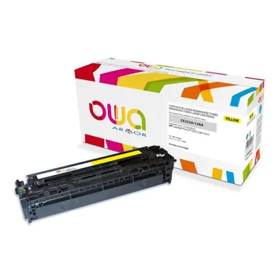 OWA Armor toner kompatibilní s HP CE322A, 1300st, žlutá/yellow