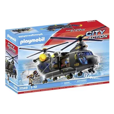 Stavebnice Playmobil 71149 Záchranářská helikoptéra speciální jednotky