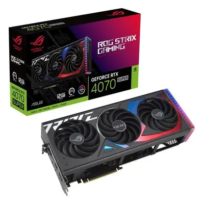 Grafická karta ASUS ROG STRIX GeForce RTX 4070 SUPER 12G GAMING