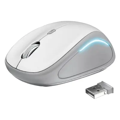 Myš Trust Yvi FX Wireless Mouse, bílá