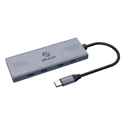 USB Hub AKASA - USB Type-C 4 Port Hub / AK-CBCA32-18BK