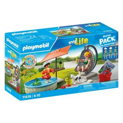 Set figurek a příslušenství Playmobil 71476 Vodní hrátky na zahradě