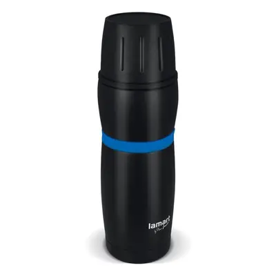 Termoska Lamart termoska 480ml černo/modrá CUP LT4053