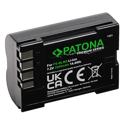 Baterie pro fotoaparát PATONA pro Olympus BLM1/BLM5 2000mAh Li-Ion 7,2V Premium