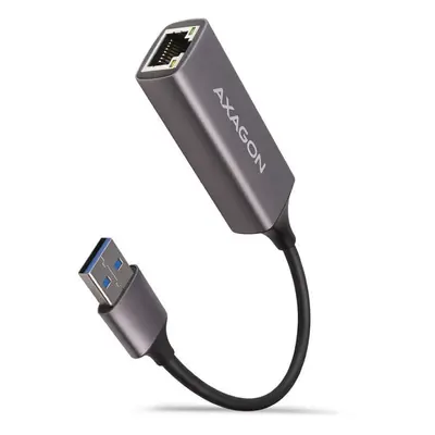 Síťová karta AXAGON ADE-TR , USB-A>GLAN, Metal Gray