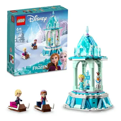 LEGO stavebnice LEGO® Disney 43218 Kouzelný kolotoč Anny a Elsy