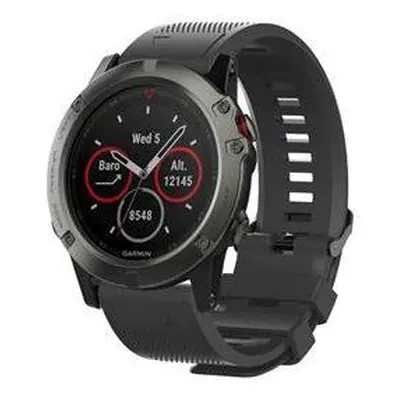 Řemínek Tactical silikonový řemínek pro Garmin Fenix 5X/6X QuickFit 26mm Black