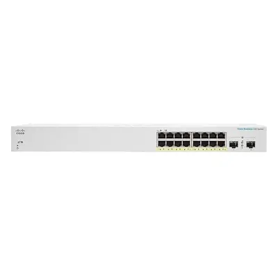 Switch CISCO CBS220 Smart 16-port GE, PoE, 2x1G SFP