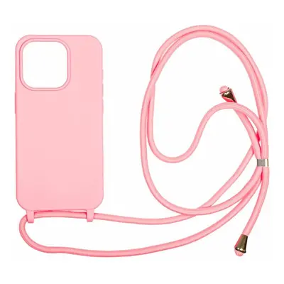 Kryt na mobil Mobile Origin Lanyard Case Pink iPhone 15 Pro