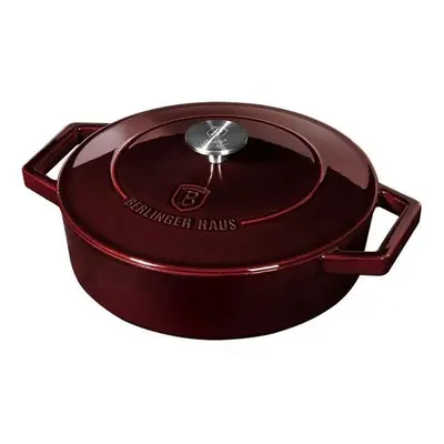 BERLINGERHAUS Pekáč litinový s poklicí 26 cm Burgundy Line BERLINGERHAUS BH-6498