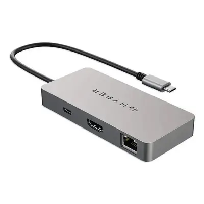 Replikátor portů HyperDrive 5v1 USB-C Hub (WWCB), stříbrný