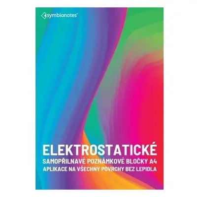 Flipchart SYMBIO Elektrostatické popisovatelné fólie Symbioflipcharts 500x700 mm modré (25ks)