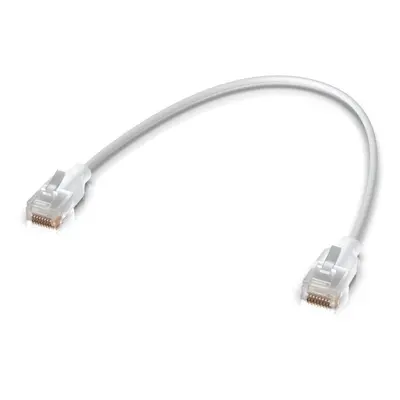 Ubiquiti UniFi Etherlighting Patch kabel, 0,15m, bílý