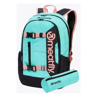 Školní batoh Meatfly Basejumper Mint Heather 22 l