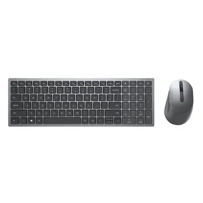 Set klávesnice a myši Dell Multi-Device Wireless Combo KM7120W Titan Gray - US INTL (QWERTY)