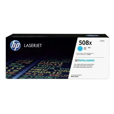 Toner HP CF361X č. 508X azurový originální