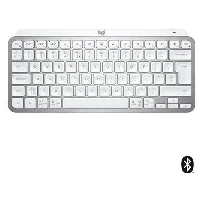 Klávesnice Logitech MX Keys Mini For Mac Minimalist Wireless Illuminated Keyboard, Space Grey - 