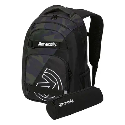 Městský batoh Meatfly Exile batoh, Rampage Camo / Black, 24 L + penál zdarma