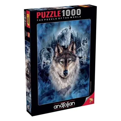 Puzzle Anatolian Puzzle Vlčí smečka 1000 dílků