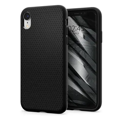 Kryt na mobil Spigen Liquid Air Black iPhone XR