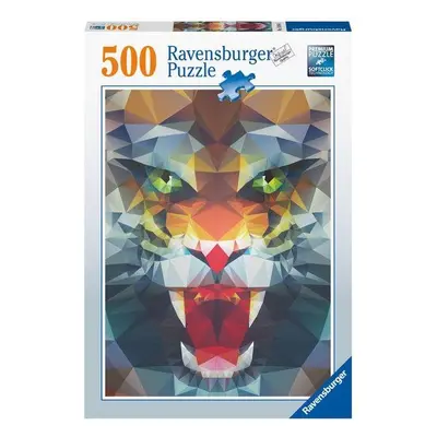 Puzzle Ravensburger 169849 Polygonový lev 500 dílků