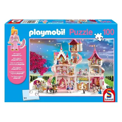 Puzzle Puzzle Playmobil Princeznin palác 60 dílků + figurka Playmobil