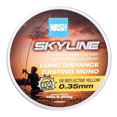 Nash Vlasec Skyline Mono UV Yellow 1000m 0,35mm 6,8kg