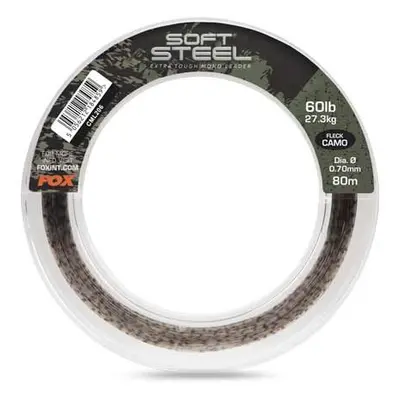 FOX Vlasec Soft Steel Leader Fleck Camo 80m 0,70mm 27,3kg