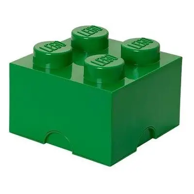 Úložný box LEGO Úložný box 250 x 250 x 180 mm - tmavě- zelený