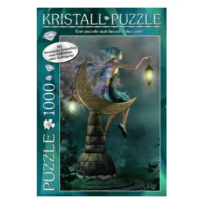 Puzzle Puzzle s drahokamy Swarovski Snová víla 1000 dílků