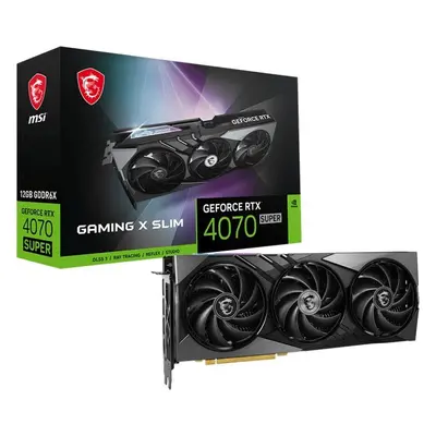 Grafická karta MSI GeForce RTX 4070 SUPER 12G GAMING X SLIM