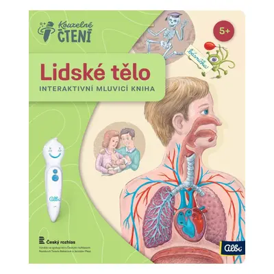 Kniha pro děti Kouzelné čtení - Lidské tělo