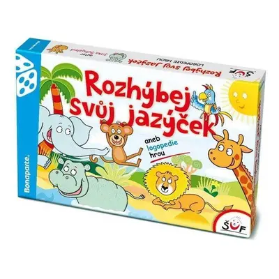 Společenská hra Rozhýbej svůj jazýček aneb logopedie hrou