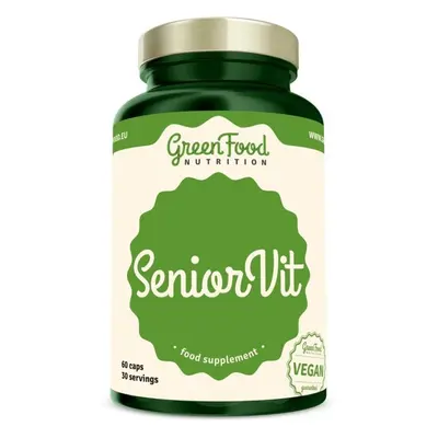 Vitamíny GreenFood Nutrition SeniorVit 60 kapslí