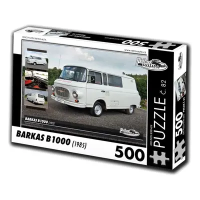 Puzzle Retro-auta Puzzle č. 82 Barkas B 1000 (1985) 500 dílků