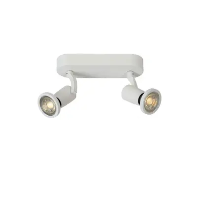 LED stropní bodové svítidlo Lucide Jaster 11903/10/31 2x5W GU10 - moderní bodovka