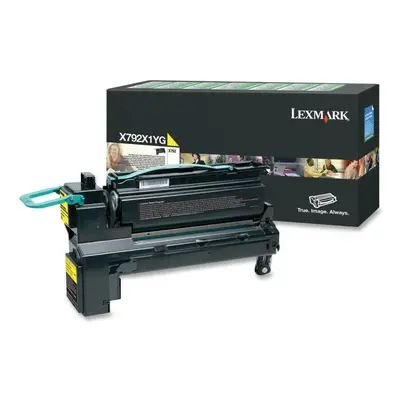 Toner LEXMARK X792X1YG žlutý