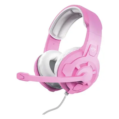 Herní sluchátka Trust GXT 411P RADIUS HEADSET PINK