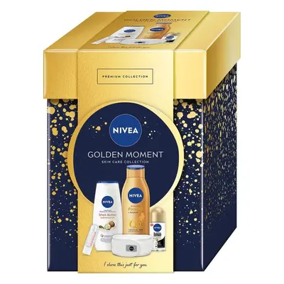 Dárková kosmetická sada NIVEA Golden Moment Box Set 755 ml