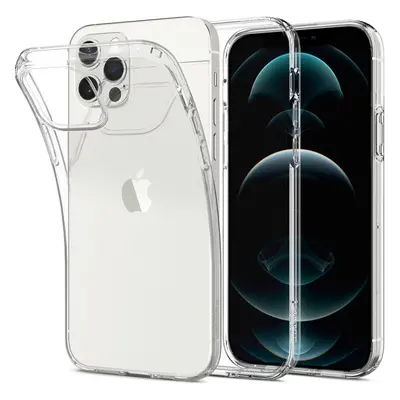 Kryt na mobil Spigen Liquid Crystal Clear iPhone 12/iPhone 12 Pro