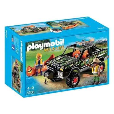 Playmobil 5558 Pick-up s kánoí