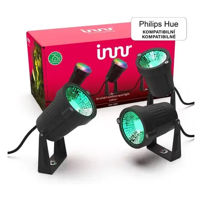 Zahradní osvětlení Innr Chytré venkovní bodové světlo Color, kompatibilní s Philips Hue, pro osv